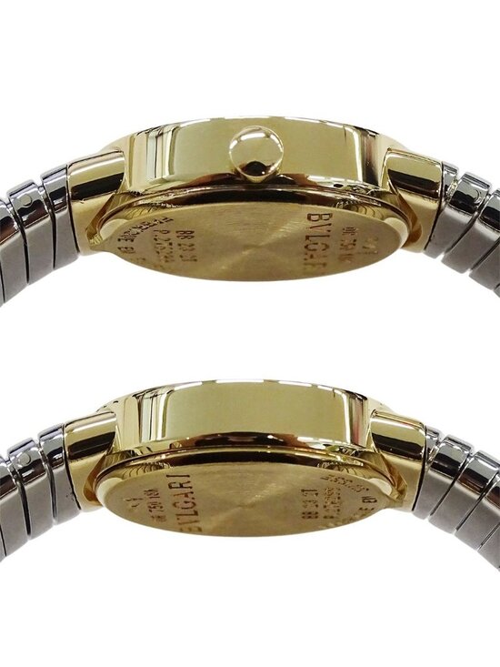Bvlgari Watch Tobogas Diamond Quartz Stainless SS L Bangle Round Polished main image 14